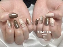 ティンバーネイルアンドアイラッシュ(Timber)/サンプルデザイン