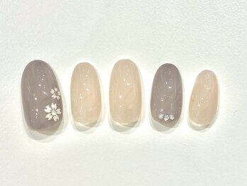 キュービーネイルプラス 大宮マルイ店(QB Nailplus)の写真/＼安い×可愛いが叶う／ショートネイルも圧倒的センスでリピーター多数★ふと視線に入る指先にうっとり…＊