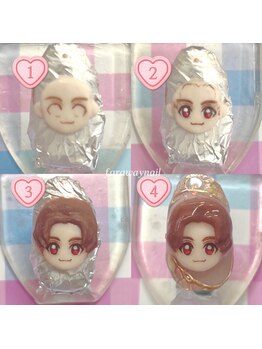 ファラウェイネイル(Faraway nail)/こんな感じで描いてます♪