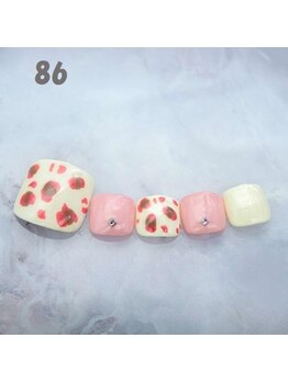 はあとねいる 大和店/フットネイル：No.86
