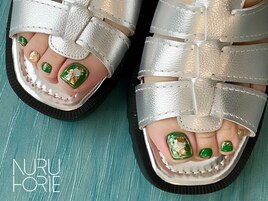 ニュアンスフットネイル☆