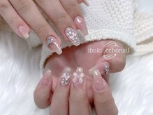 エコー(Echo)/ちゅるネイル　リボンネイル