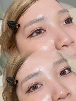 フルリバイアウラ(fleuri by aura)/眉Wax+まつ毛パーマ