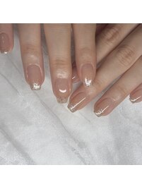 ラメグラデーションネイル