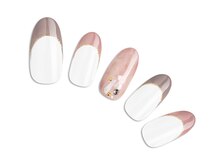 プラスネイル 北千住東口店(PLUS NAIL)/【479】上品フレンチ￥7,139