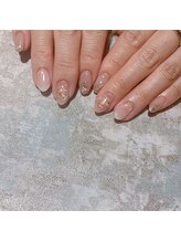 アティックネイルアトリエ(attic nail atelier)/押し花ネイル★