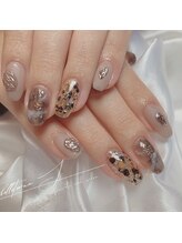 ベルテルナエス(belleterna S.)/brown × beige