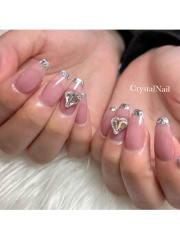 クリスタルネイル ボンベルタ橘店(CRYSTAL NAIL)/ハート