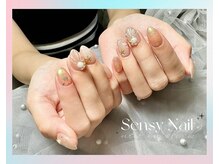センシー ネイル スタジオ(Sensy Nail Studio)/マーメイド・貝殻定額デザイン