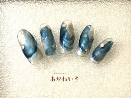 秋冬ニュアンス　うねうねアート