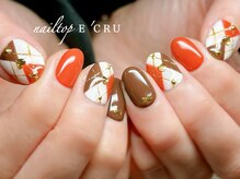 ネイルトップエクル(nail top E CRU)/アーガイル