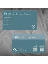 メリーダブリュー(Merry W)/ギフトカード（180分）郵送可能