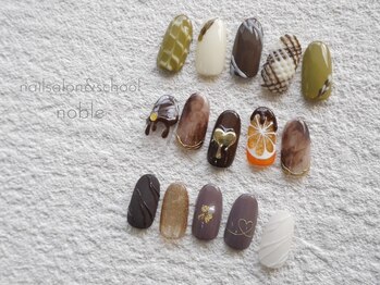 ネイルサロンアンドスクール ノーブル(noble)/チップサンプル