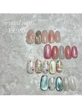 クリスタルネイル ゆめタウン博多店(CRYSTAL NAIL)/定額キャンペーン ¥9980