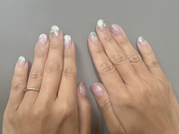 ファボ ネイル(FAV NAIL)/マググラデ×パーツ¥5,500