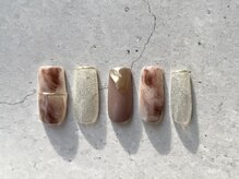 ユヅメ 月島店(YUZUME)/定額大人ニュアンスネイル