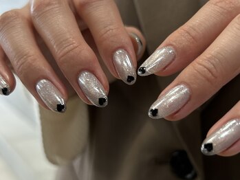 サムシング ネイル(Something. Nail)/マグネット×オーロラネイル