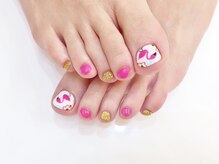 ネイルコレクション ピンク(Nail Collection Pink)/フットジェル付放題☆フラミンゴ