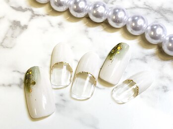 ココカラ(cocokara)/塗りかけネイル♪