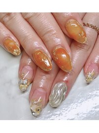 アシンメトリーネイル