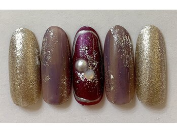 ディーネイル 京橋(D-nail)/33番　2019秋デザインコンテスト