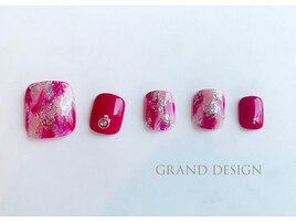 キラキラニュアンスネイル