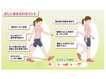 アンフィー 川西能勢口店(Une f`ee)/正しい歩き方のポイント！