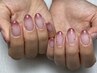 【hand】グラデーションネイル＋ストーン10粒☆ 6900円→ 4900円