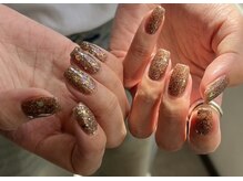 ダブリューアイラッシュ 中野(W.eyelash)/グリッターネイル　ラメ