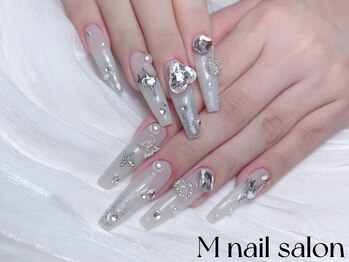 Mネイル/長さだし|ゴージャス