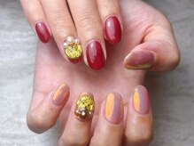 アルーラ 武蔵小杉(Alura)/秋カラー　パーツネイル