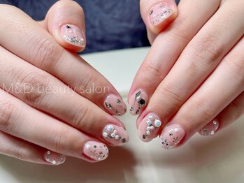 エムアンドディビューティサロン 銀座店(M&D)/クリスマスネイル☆