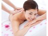オイル60分＋10分サービス(ヘッド or オイル)60分の価格で70分の施術をご提供