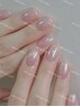 【ハンド】ミラーネイル(ベース色無し)orオーロラネイル(ベース色付き)
