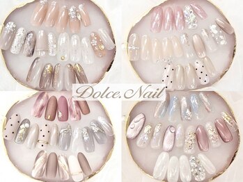 ドルチェネイル(Dolce.Nail)の写真/【人気No.1!!350種以上★Dolceコース】トレンド～定番まで豊富にご用意☆カラーチェンジ&パーツアレンジOK!