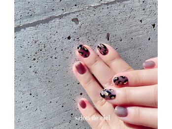サロン ド シエル(Salon de ciel)/レオパード♪ネイル