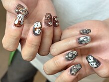 ヌル ネイル 堀江(NURU NAIL HORIE)/ハロウィンおばけちゃんネイル☆