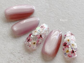 マグネットスキニーラメ*押し花