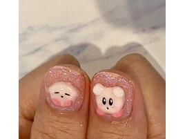 カービイ痛ネイル