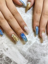 ロングネイルデザイン