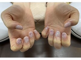 春ネイル2023【さくらネイル】