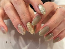 アイネイルズ 吉祥寺店(I nails)/ちぐはぐニュアンス