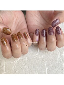 ワンカラーハンドネイル【岡山】