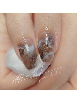 ベルテルナエス(belleterna S.)/brown × beige