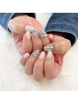 埋め尽くしネイル