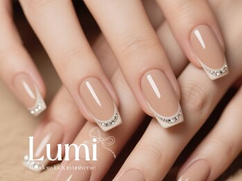 ルミネイル 大宮東口店(Lumi Nail)/ヌードストーンフレンチ