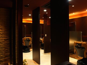 ヘアーモードキクチ 神田店(HAIR MODE KIKUCHI)/個室で周りを気にせずに施術