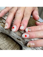 爪屋べっぴん堂/バレンタインネイル