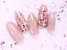 ネイルサロン ドルチェネイル 柏店(Dolce.Nail)/ツイード#モテカワネイル