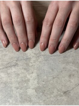 ネイルベベ(Nail bebe)/ピンクワンカラー